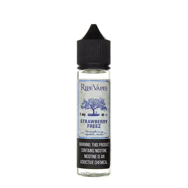 جویس رایپ ویپز توت فرنگی یخ RIPE VAPES STRAWBERRY FREEZ 3 Ripe Vapes Synthetic 60ml StrawberryFreez3
