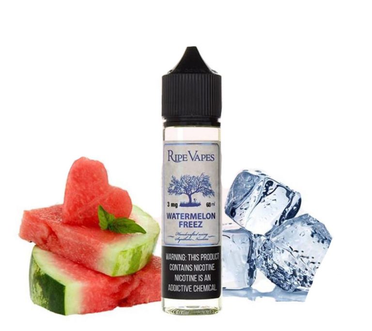 جویس رایپ ویپز هندوانه یخ RIPE VAPES WATERMELON FREEZ 1 Watermelon Freez Ripe Vapes 60ml best online vape shop dubai 768x683 1