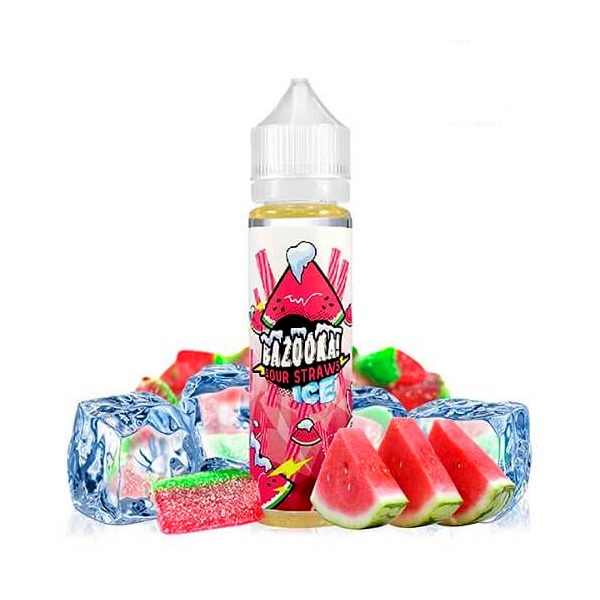 جویس بازوکا هندوانه ای خنک Bazooka Watermelon Ice 1 bazooka watermelon e juice 1 1