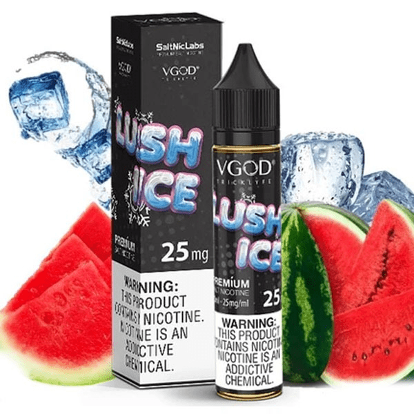 سالت نیکوتین ویگاد هندوانه یخ VGOD Salt nic Lush ice watermelon 1 lush ice