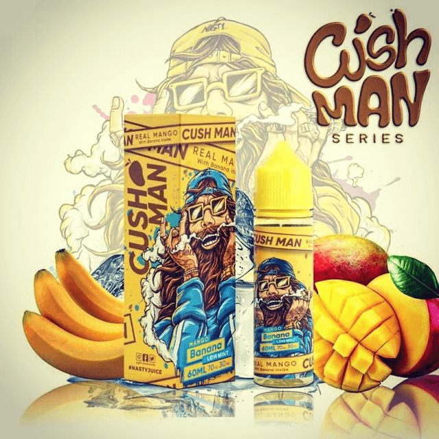 جویس نستی انبه موز Nasty Cush Man Banana Mango 1 swedenvapes se3265 1