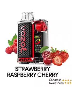 پاد یکبارمصرف ووزول 20000 پاف Vozol Vista Disposable 20000 Puff 5 vozol 20000 strawberry raspberry cherry copy 1 768x768 1