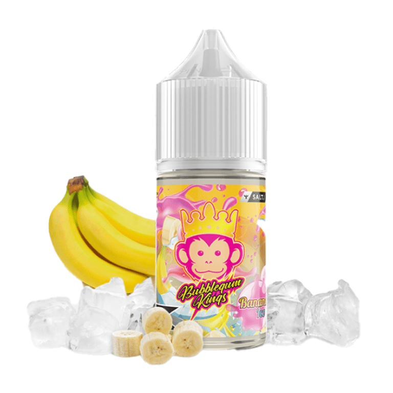 سالت دکتر ویپز آدامسی موز یخ DR.VAPES Bubblegum Kings Banana Ice (30ml) 2 دکتر ویپز آدامسی موز یخ DR.VAPES Bubblegum Kings Banana Ice 30ml 768x768 1